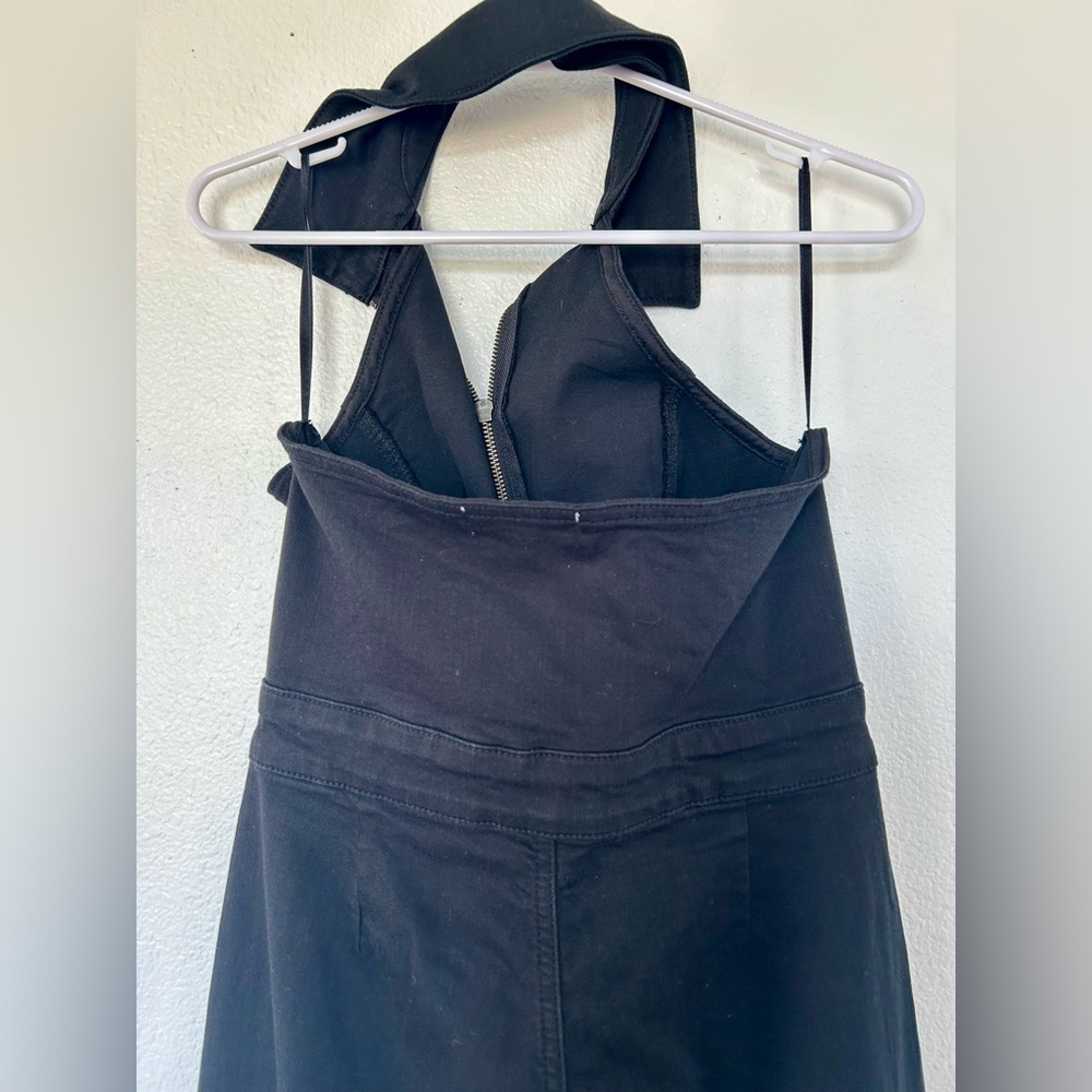 Denim halter Reiss Jumpsuit - Picture 4 of 7